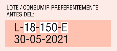 Trazabilidad del atún Lote