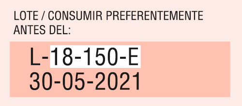 Trazabilidad del atún Lote