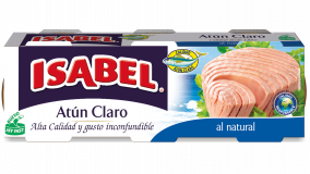 Pack 4 latas Atún Claro <br/>al natural 224g (4x56g)