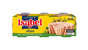 Pack 3 latas de Atún de Isabel<br/>en aceite de oliva 210g (3x70g)