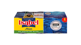 Pack 6 latas de Atún de Isabel<br/>en aceite de oliva 420g (6x70g)