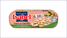 Filetes de caballa al grill en aceite de oliva virgen extra