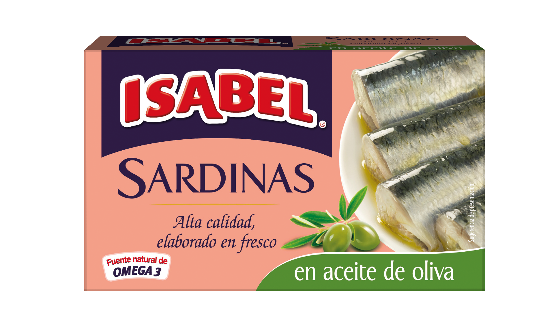 Latas de sardinas en aceite de oliva Isabel ¡Deliciosas!