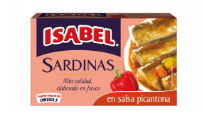 Lata de sardinas en salsa picantona 115g