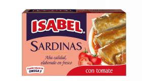 Lata de sardinas con tomate 115g