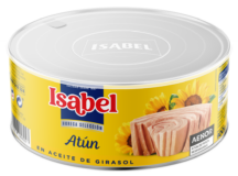 Lata de Atún Isabel en aceite girasol 950g