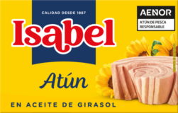 Lata de Atún Isabel en aceite girasol 120g
