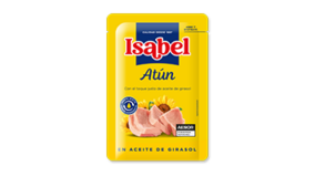 Mini Pouch de Atún Isabel<br/>en aceite de girasol 65g