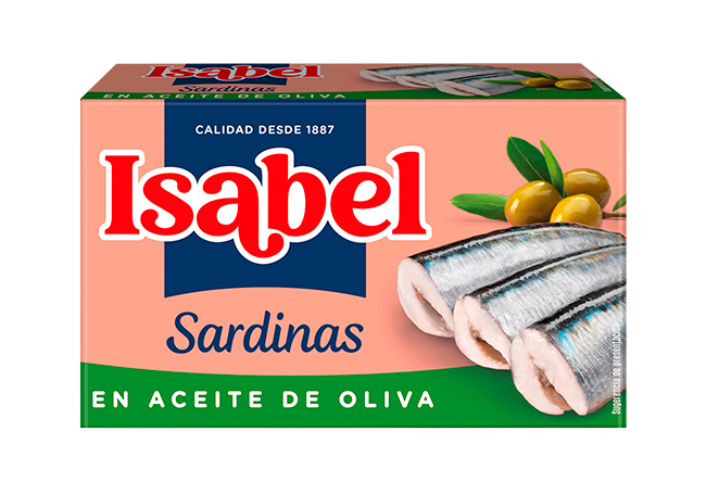 Sardinas en aceite de oliva Isabel