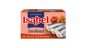 Lata de sardinas en<br/>salsa picantona 115g