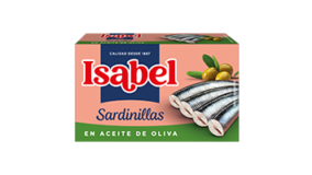 Lata sardinillas en<br/>aceite de oliva 81g