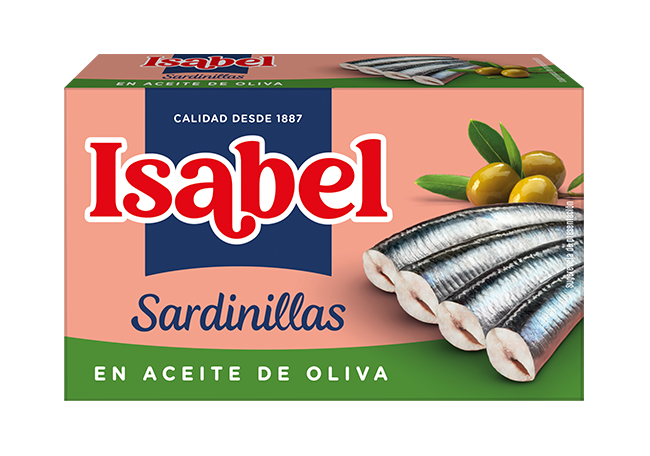 Sardinillas en aceite de oliva Isabel