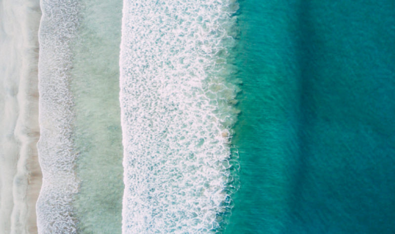 Olas en la Mar