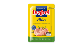 Mini Pouch Atún Isabel<br/>en aceite de oliva 65g